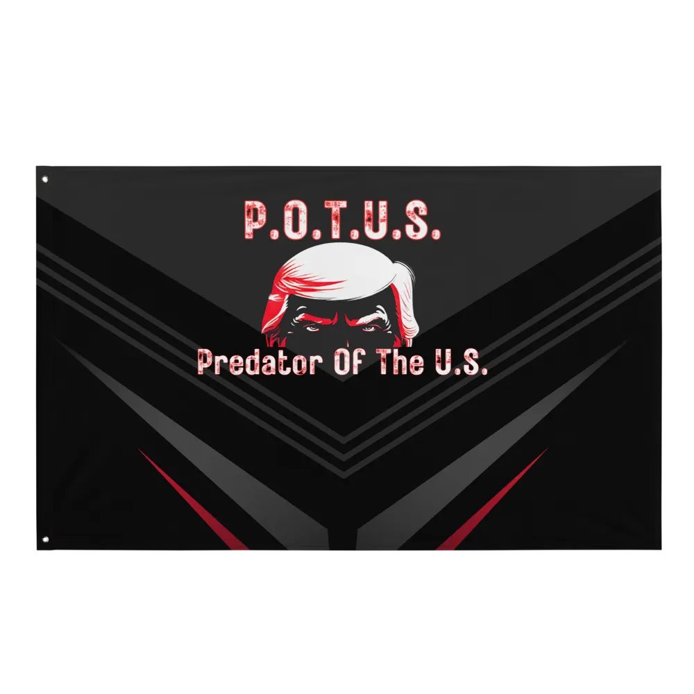 Resistor, POTUS w/ Image, Black Flag product image (1)