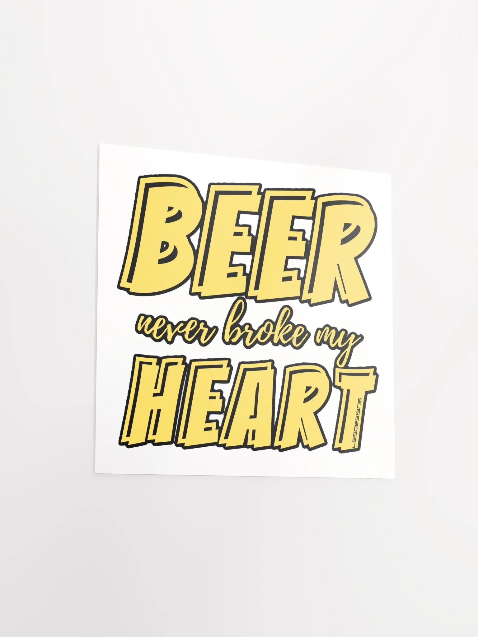 BEER NEVER BROKE MY HEART product image (11)