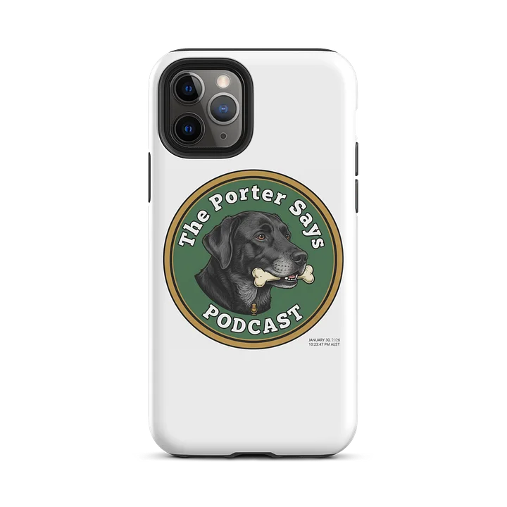The Porter Says Podcast iPhone Case product image (2)