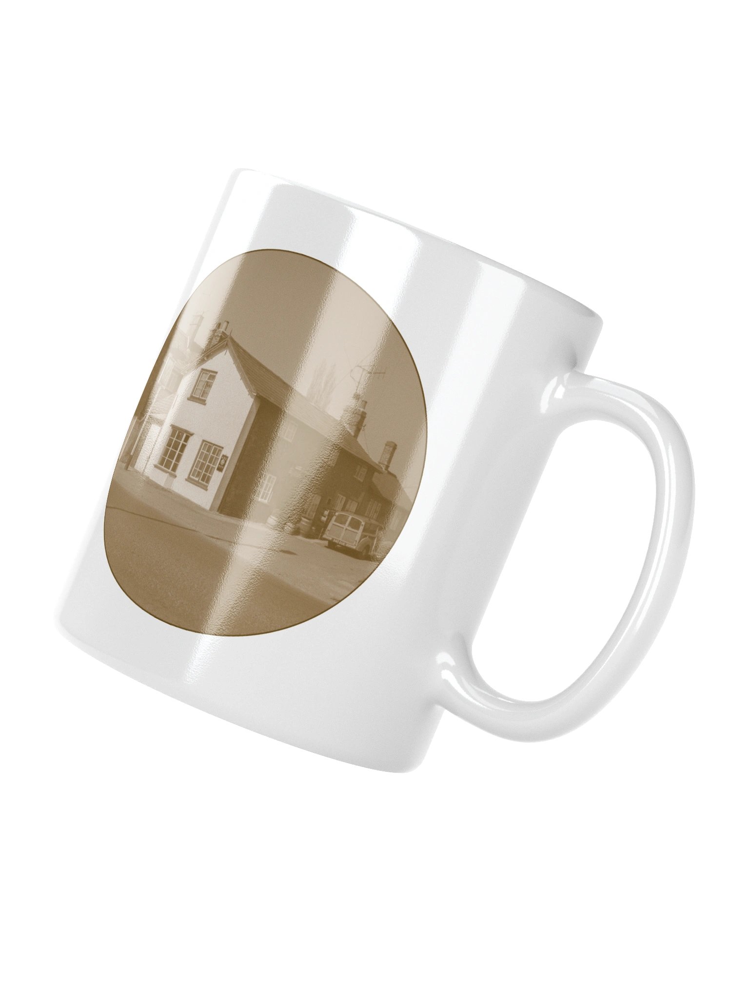White Mug - Three Pigeons product image (3)