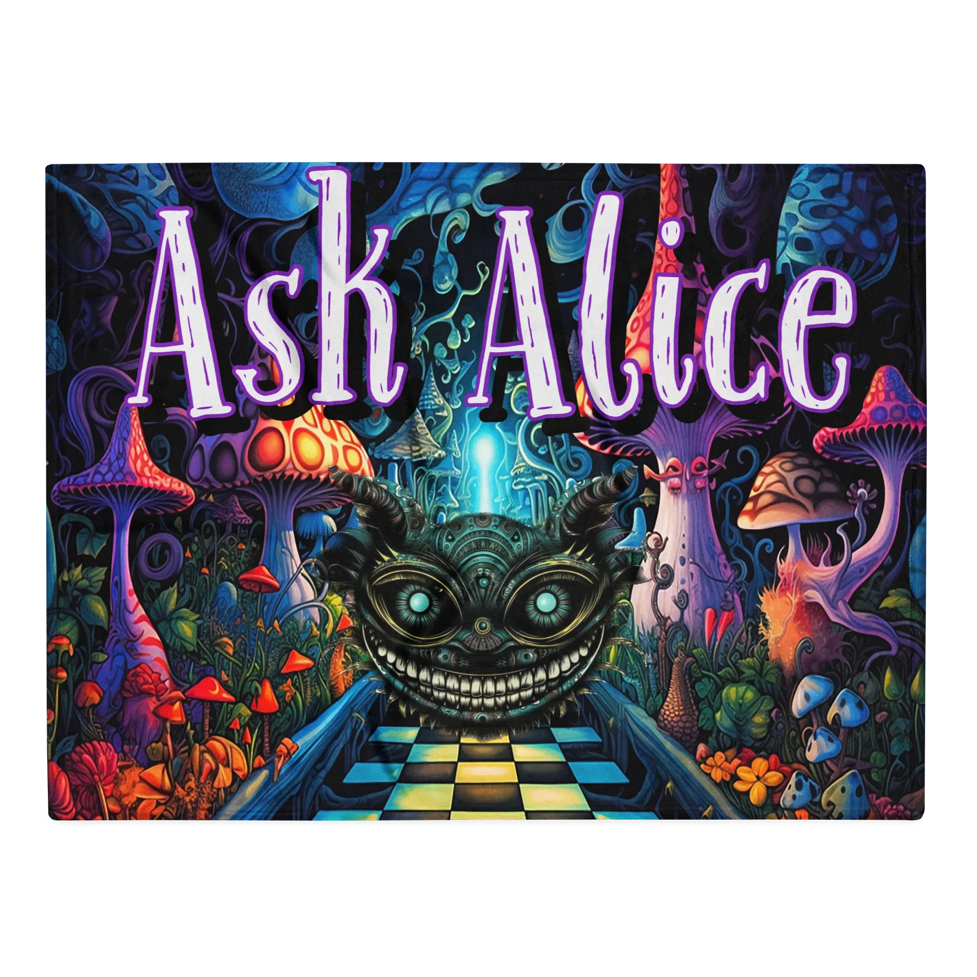 Ask Alice Throw Blanket V2 product image (2)