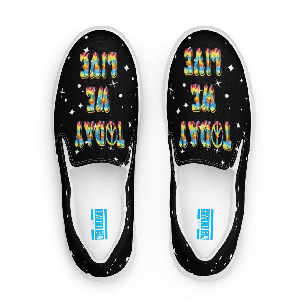 Peace sign womens slip-ons product image (2)