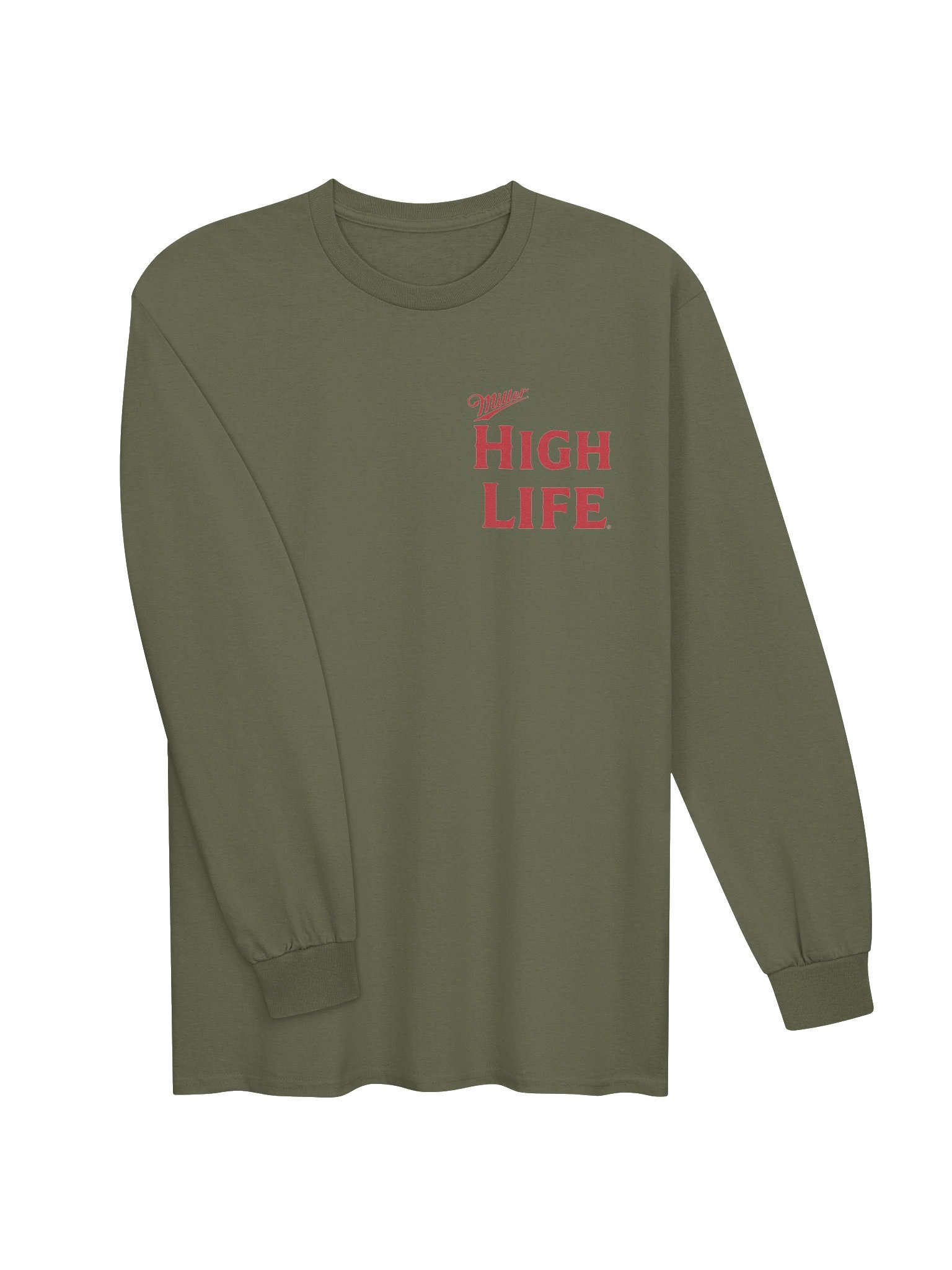 Miller High Life Black Logo Long Sleeve Tee product image (5)