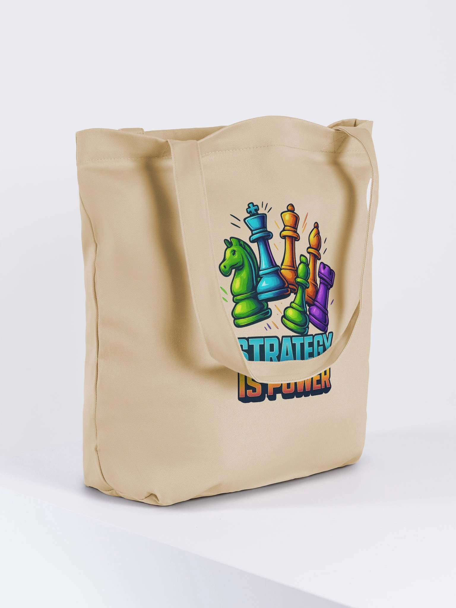 Strategy Is Power Tote Bag product image (7)