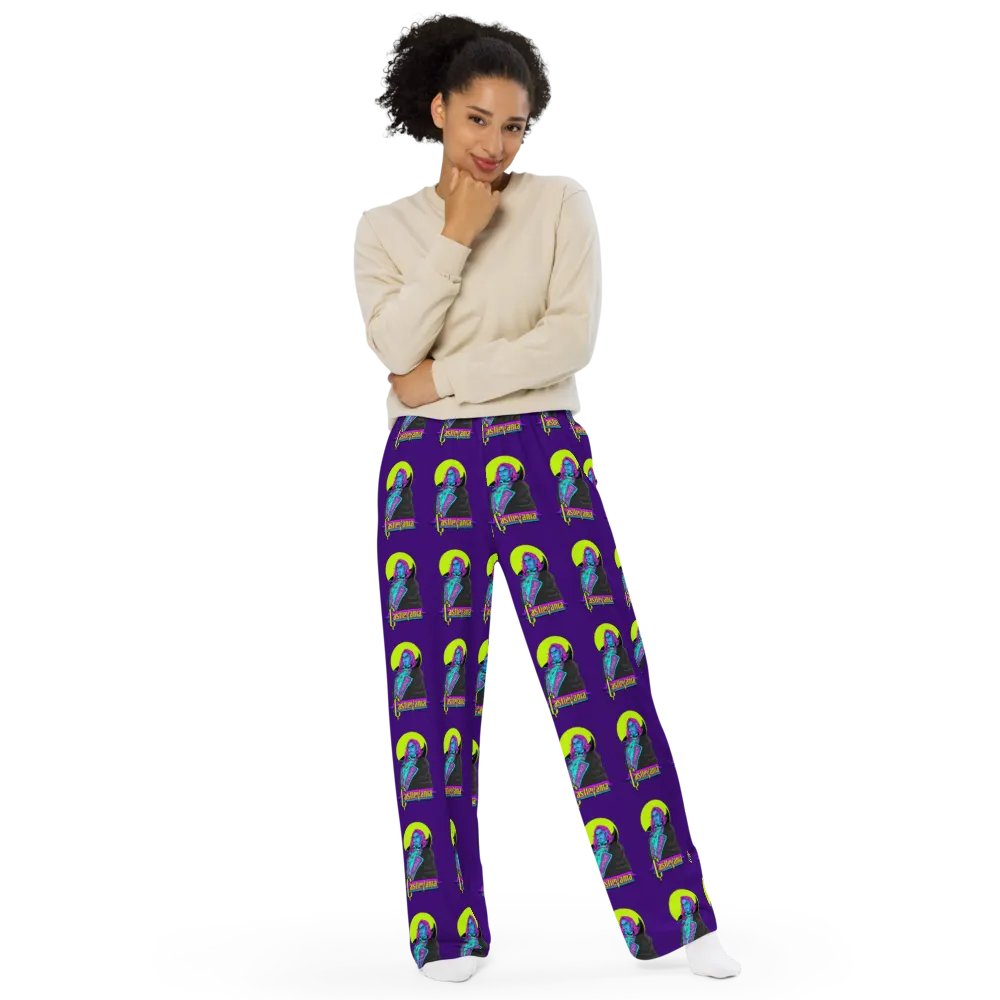 Castlevania Neon Tribute Wide-Leg Pants product image (11)