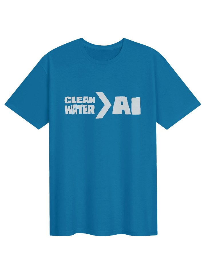 Clean Water > AI Blue T-Shirt product image (1)