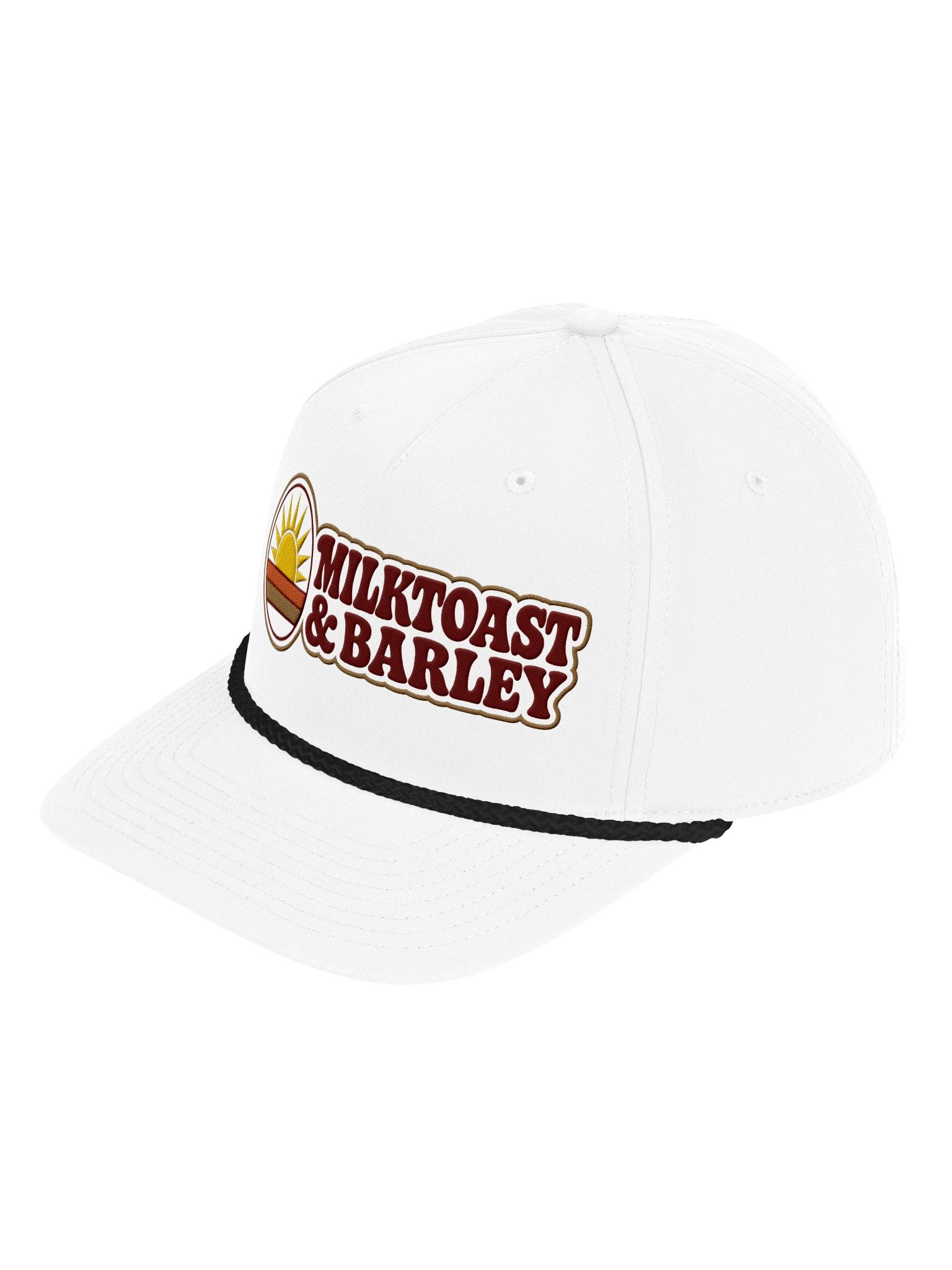 Milktoast & Barley Crest Rope Baseball Cap product image (3)