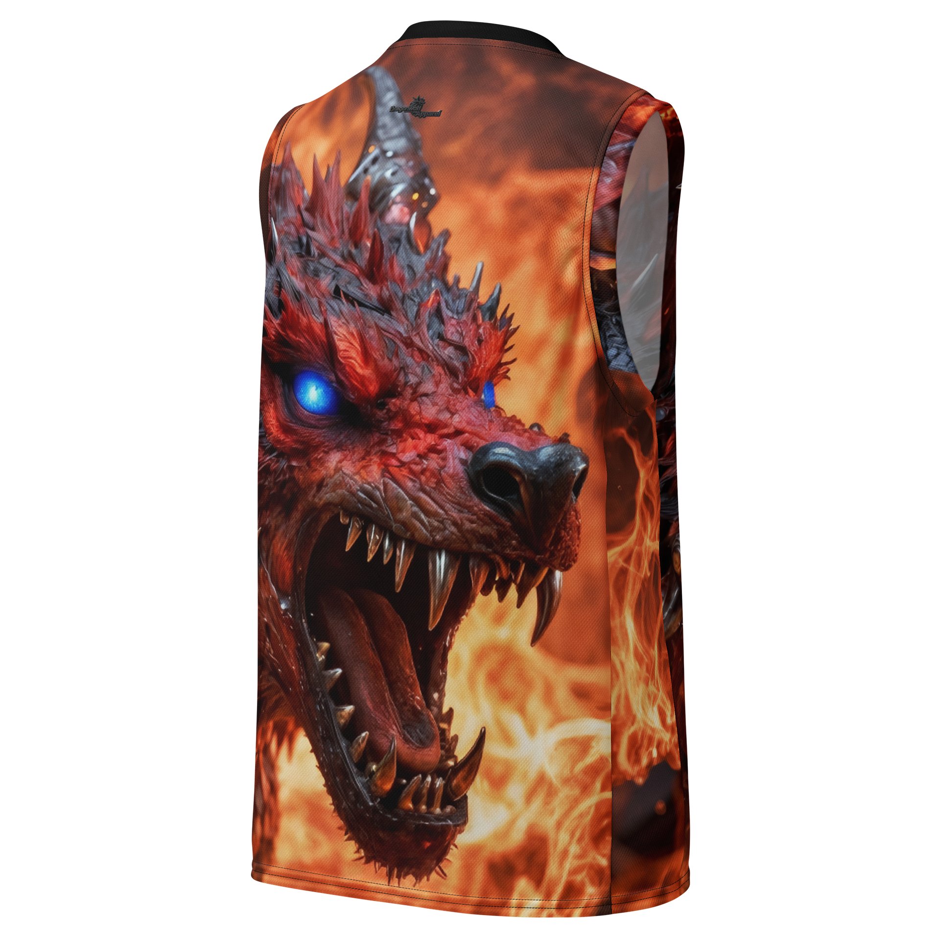 Reborn Dragonwolf All-Over Basketball Jersey product image (3)