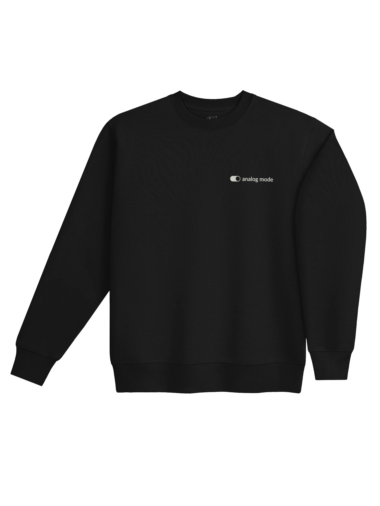 Analog Mode Heavyweight Crewneck | Black product image (4)