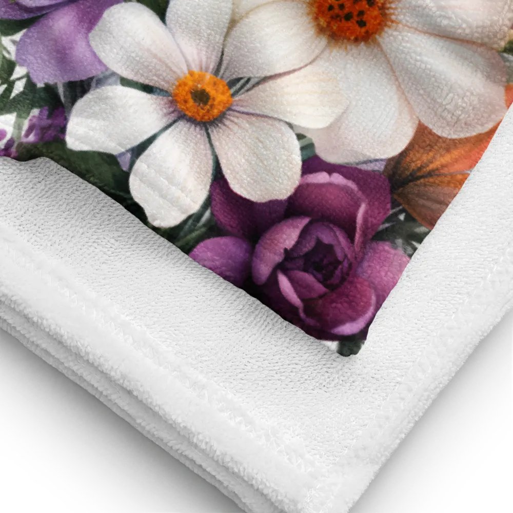 Floral Burst Sublimated Towel product image (4)