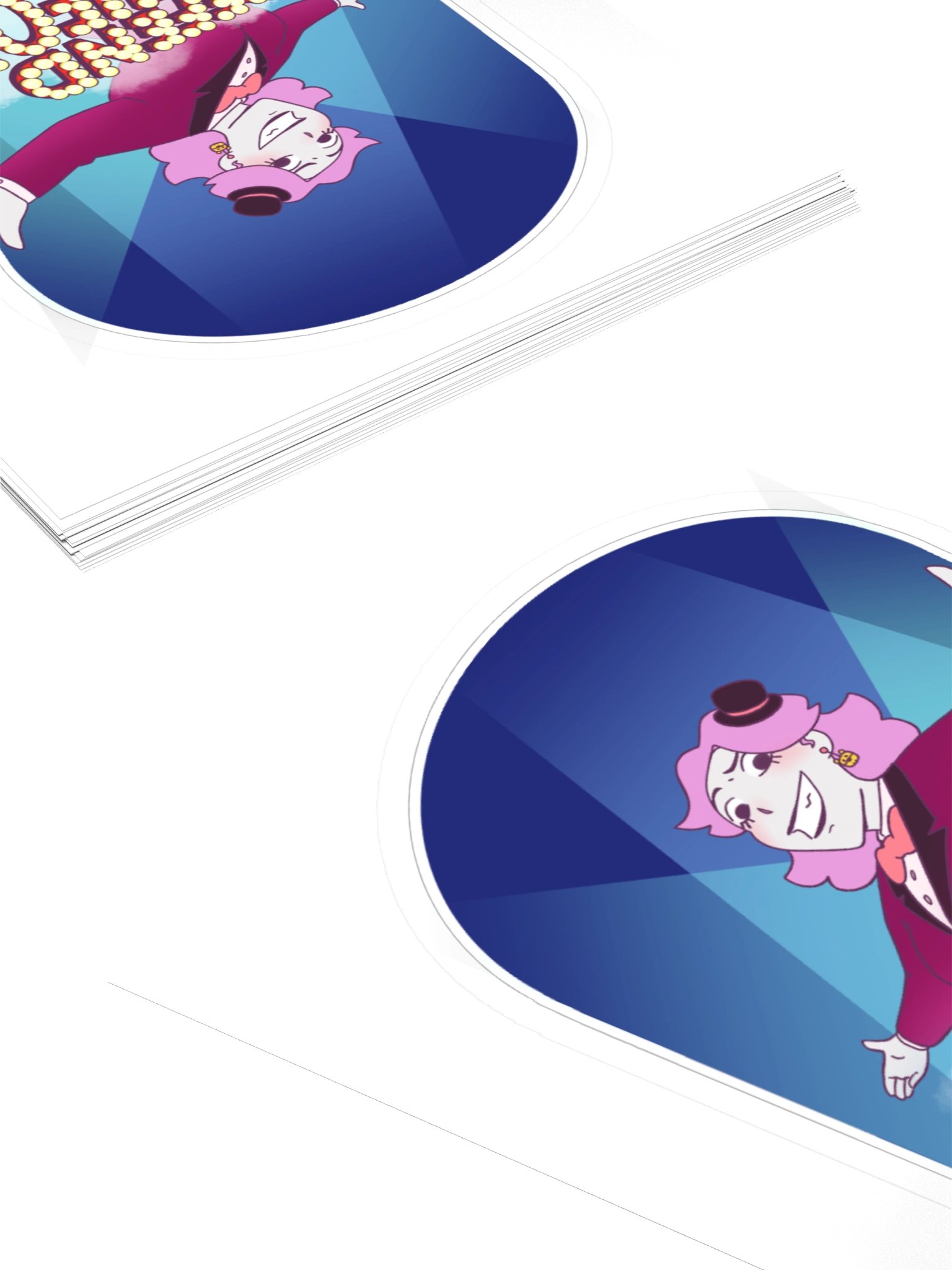 Defend The Theory Blue Sticker product image (10)