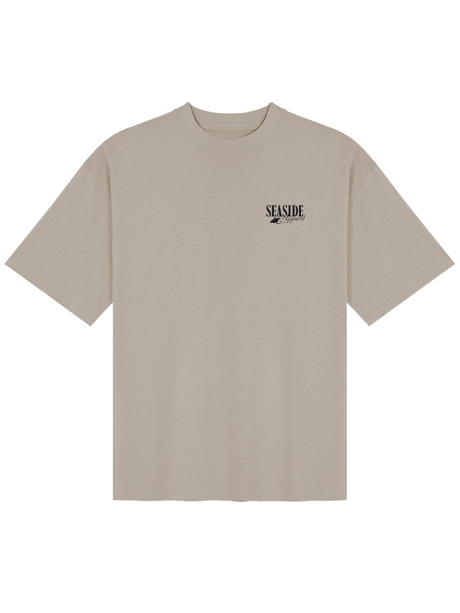 Seaside Embroidered Oversized Tee (Light) product image (1)
