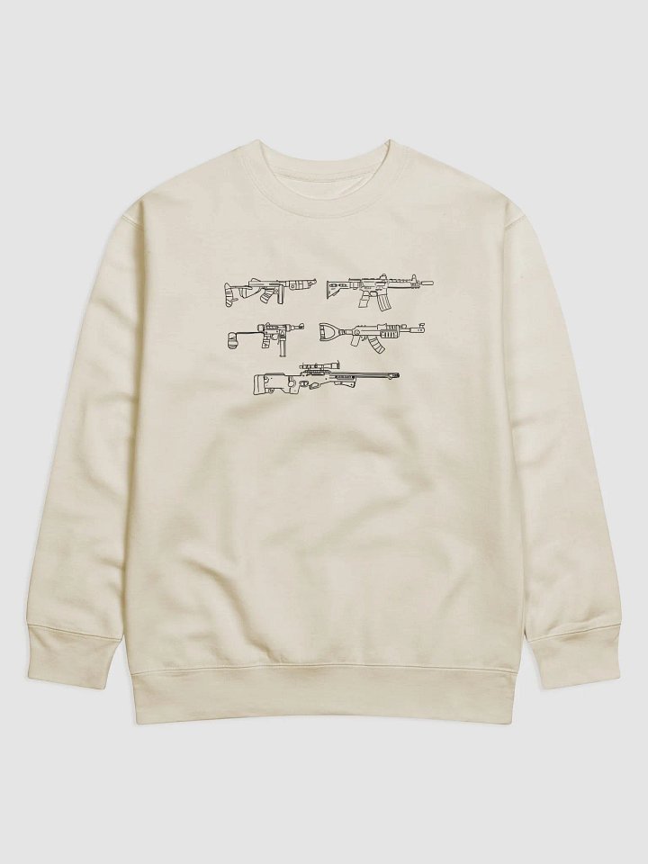 BeccaSomething Rust Gun Stencil Print Premium Sweatshirt product image (2)