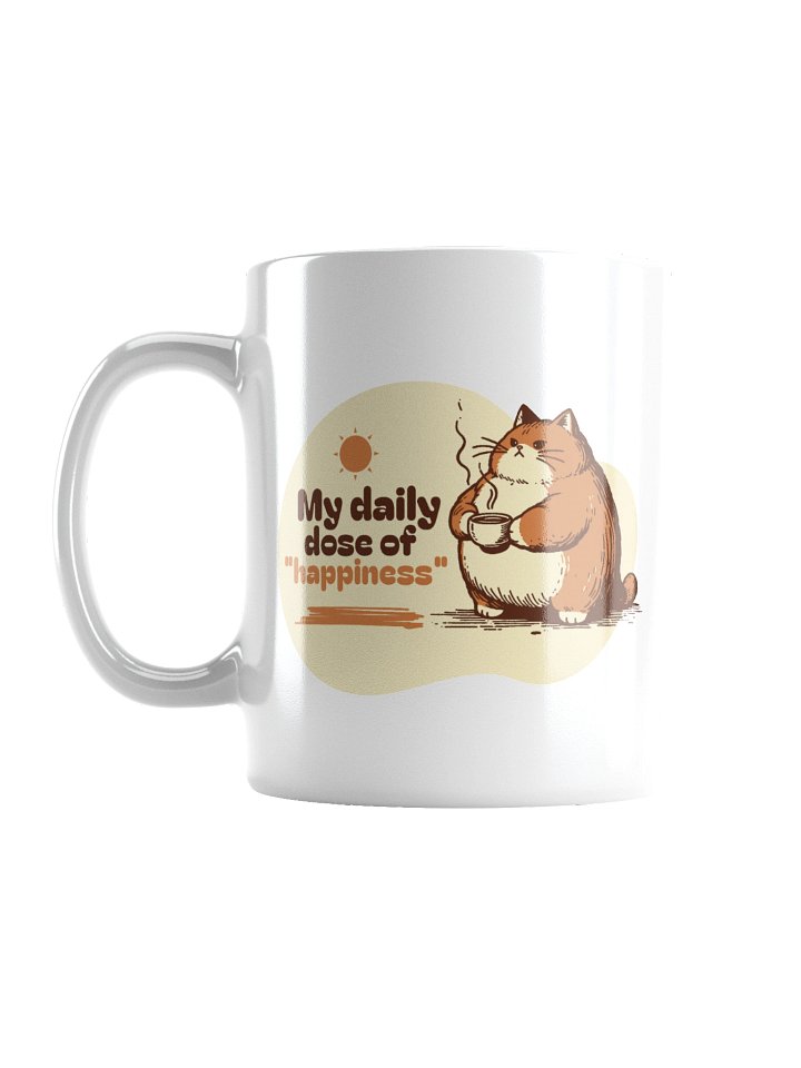 Whimsical Fat Cat Mug Perfect for Coffee Enthusiasts product image (1)
