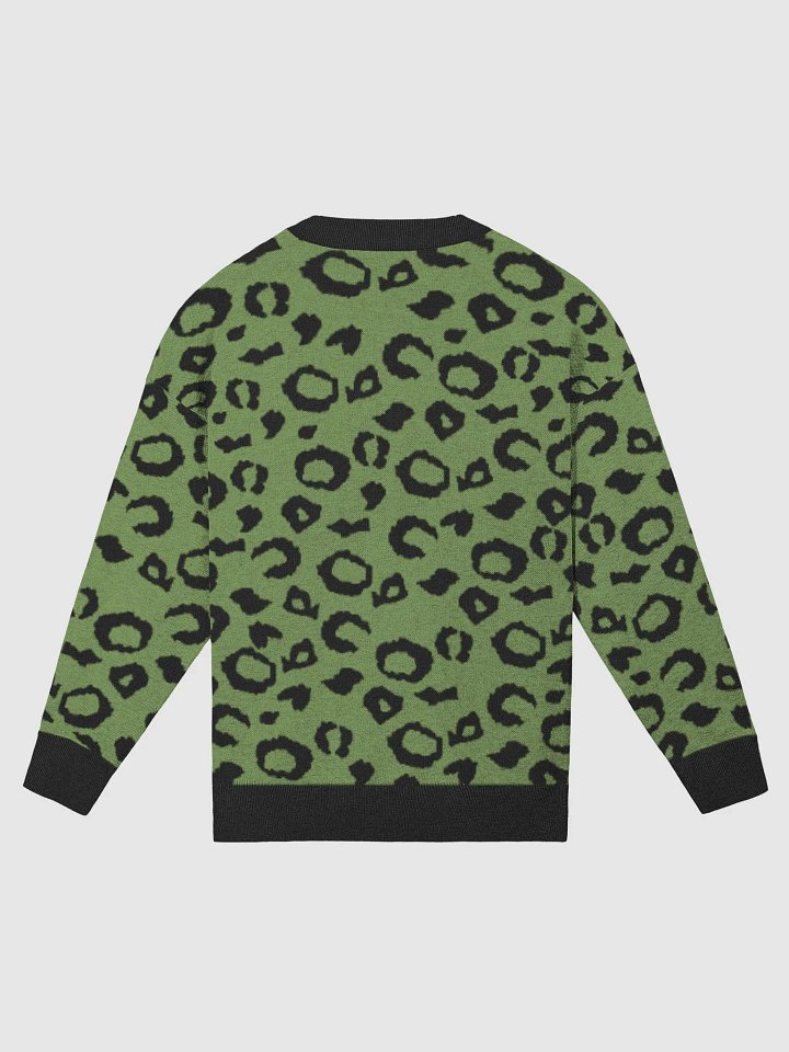 Leopard Print Cozy Knit Crewneck product image (9)