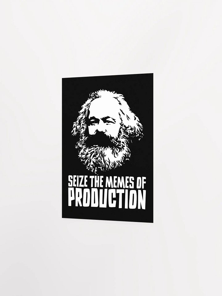 Seize the Memes of Production | Funny Karl Marx Poster product image (16)