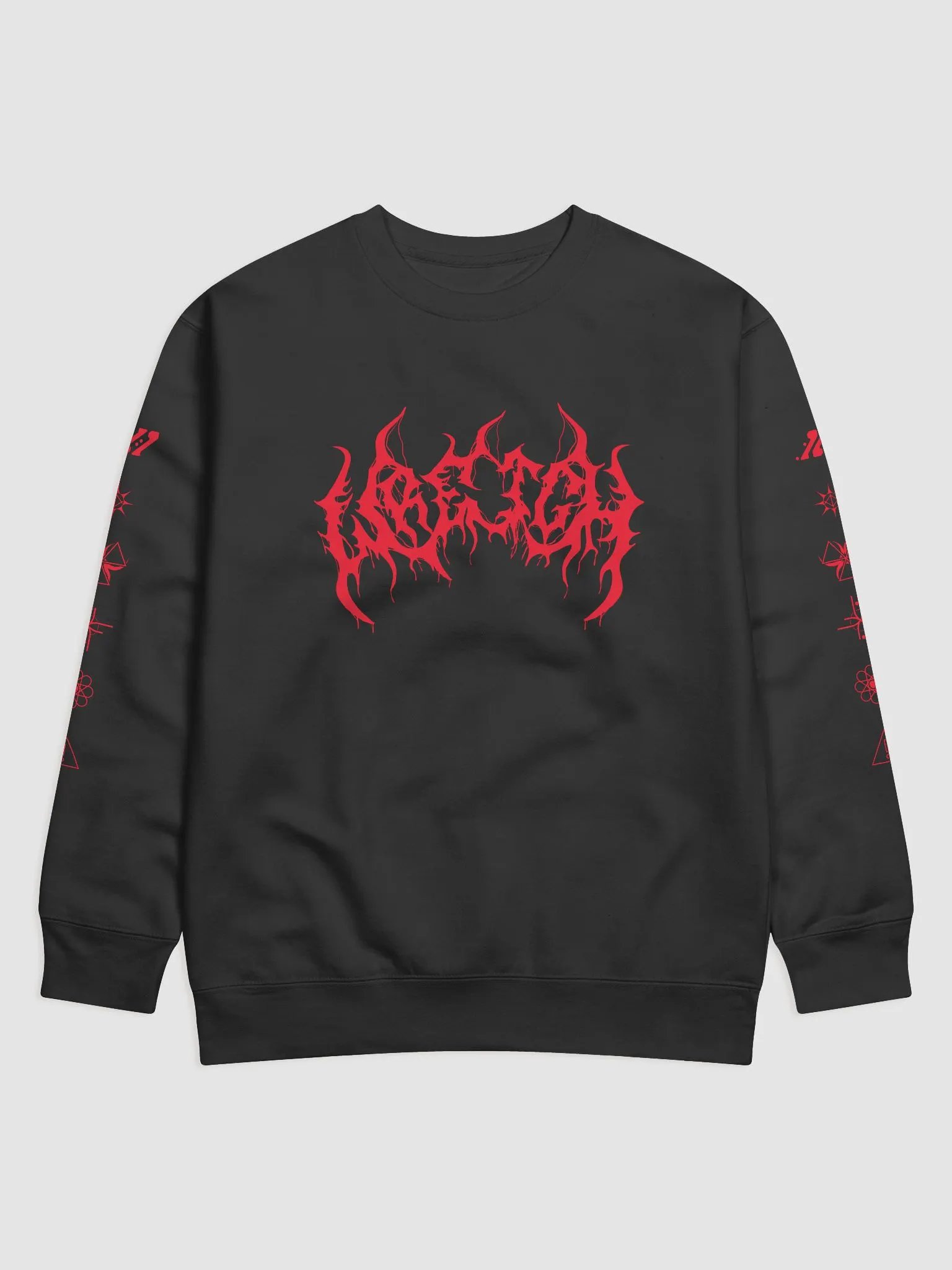 WRETCH Deathcore Logo Sweatshirt product image (1)