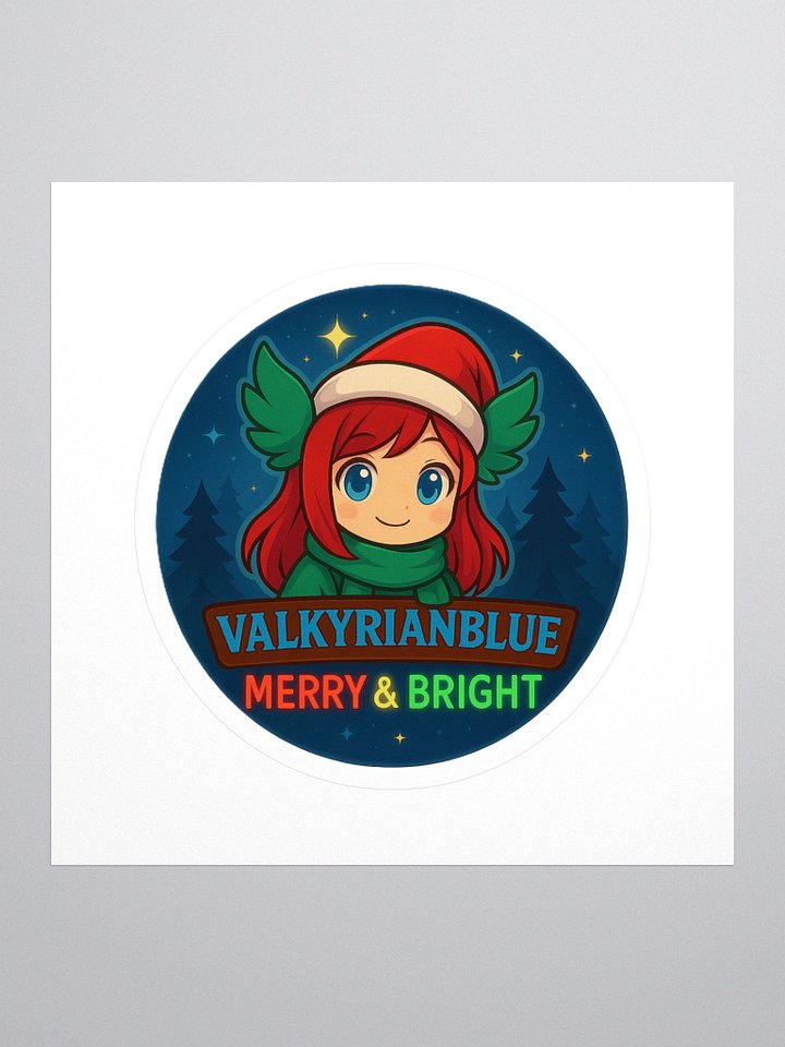 Valky's Merry & Bright Sticker product image (1)