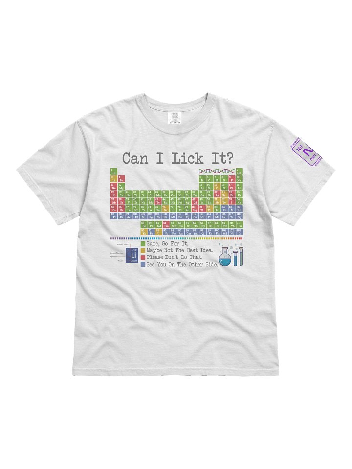 Can I Lick It Men's Tee - Gray Text product image (1)