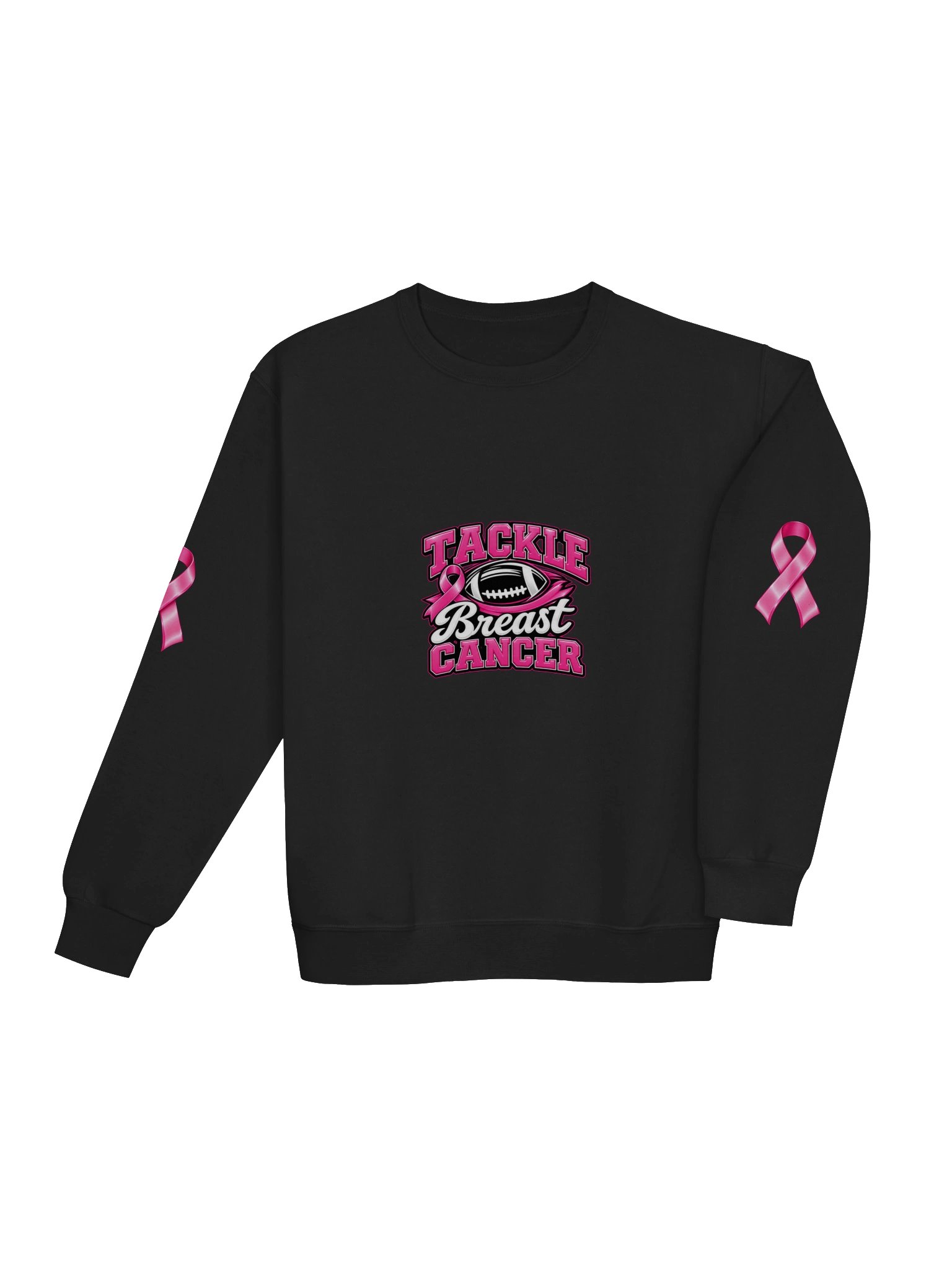 Tackle Breast Cancer Football Awareness Sweatshirt product image (15)