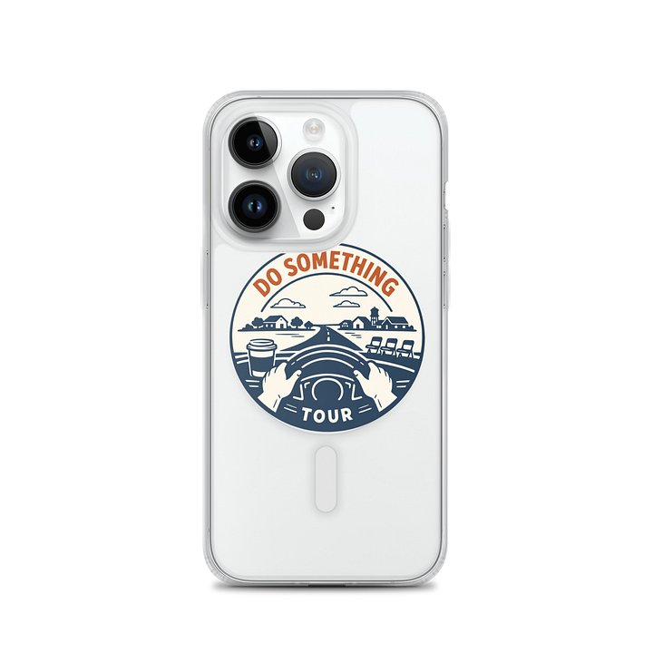 Do Something Tour - Clear iPhone Case product image (3)