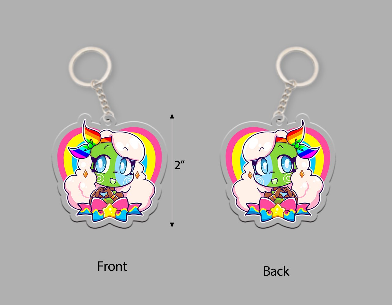 Earth - Pan Keychain [PRE-ORDER] | Lunar and Earth Show Shop