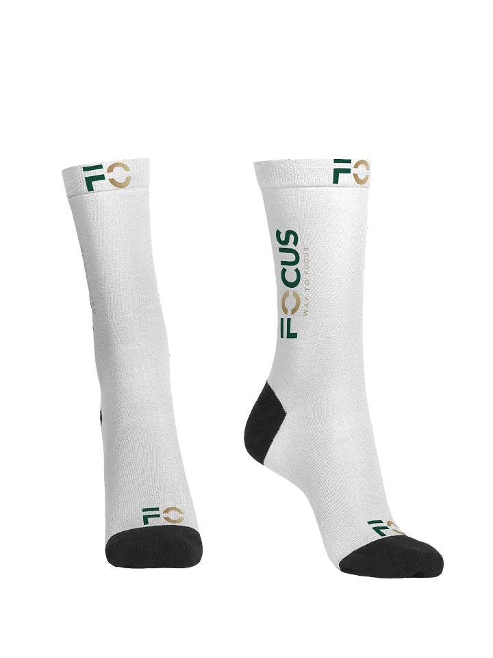 FOCUS Socks — White product image (2)