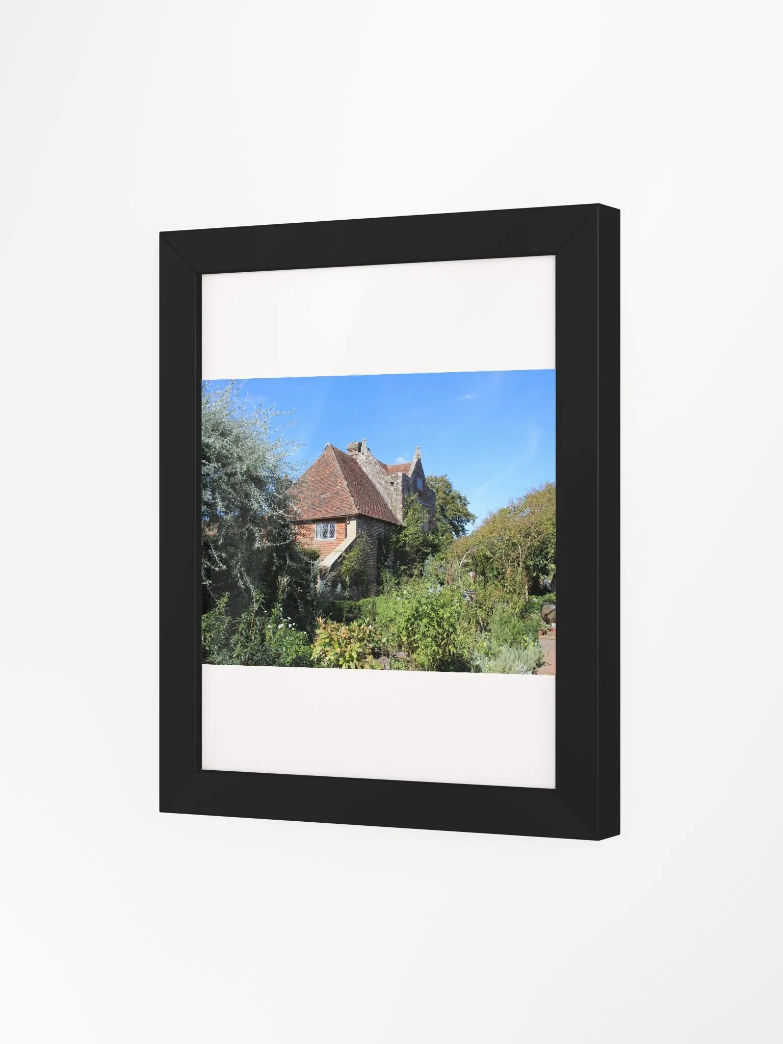 Serene Brick House Framed Poster product image (12)