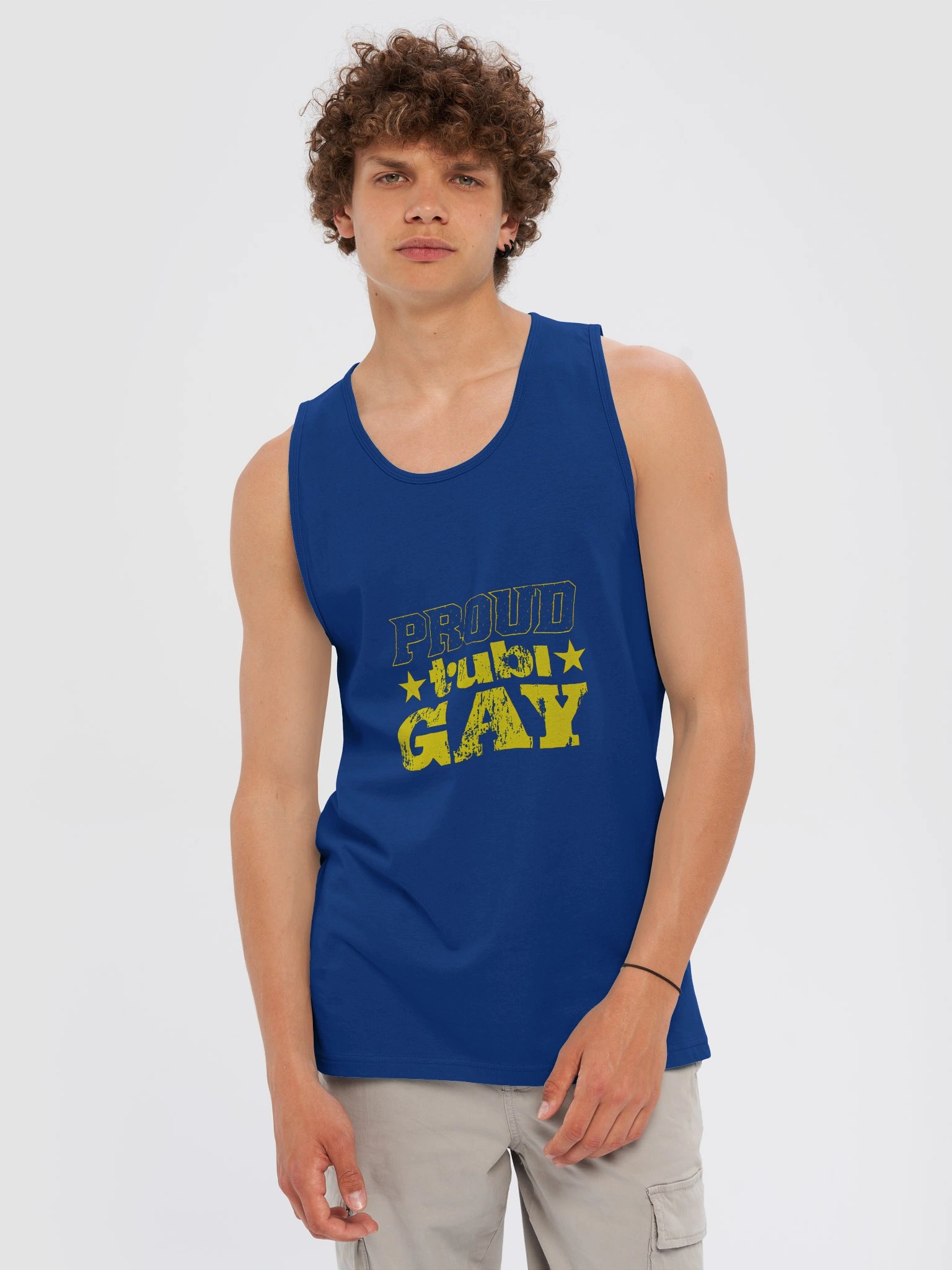 Tubi Pride Merch Proud Tubi Gay Unisex Tank Top Shirt product image (1)