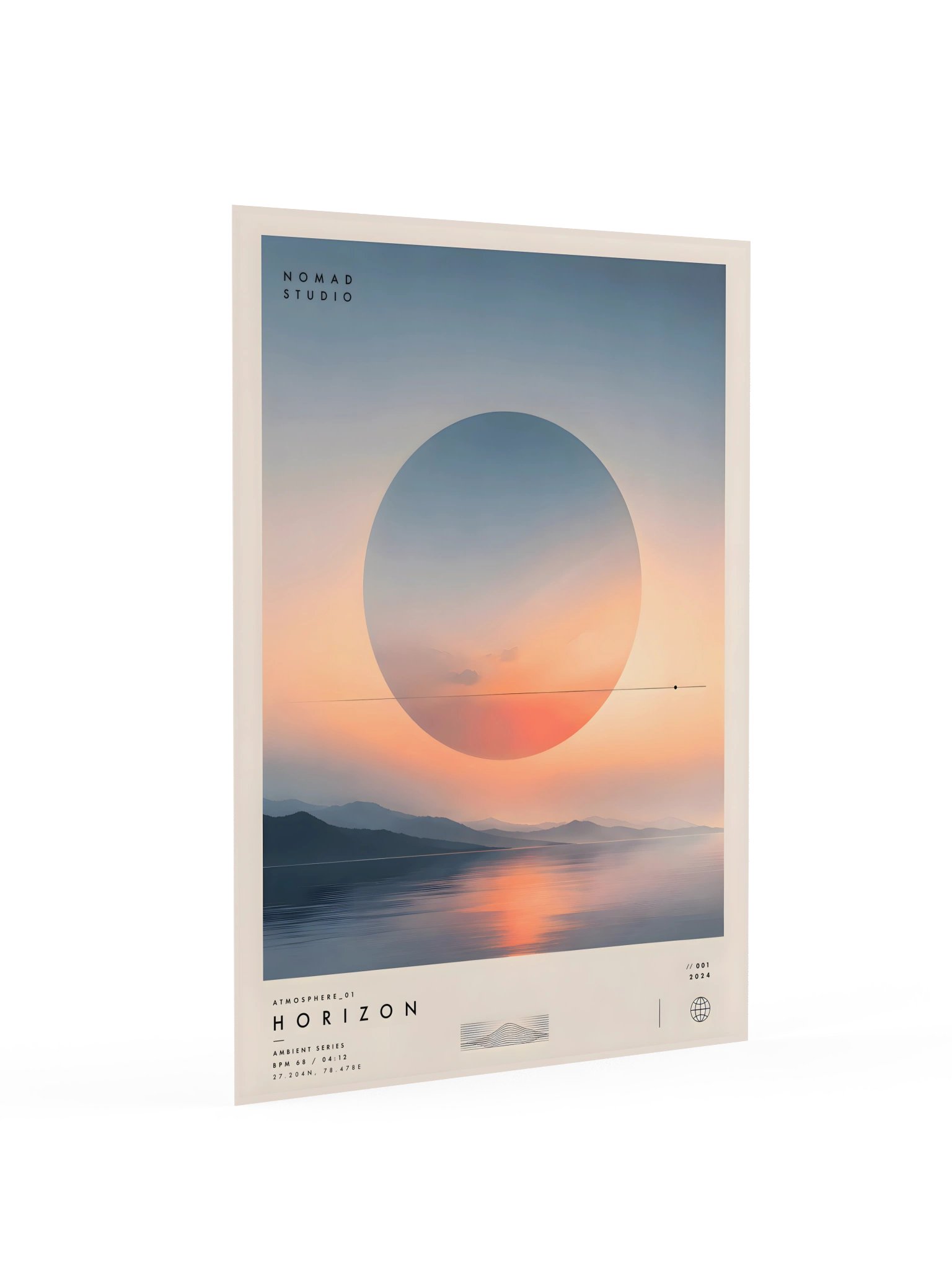 Horizon — Minimalist Landscape Wall Art product image (2)