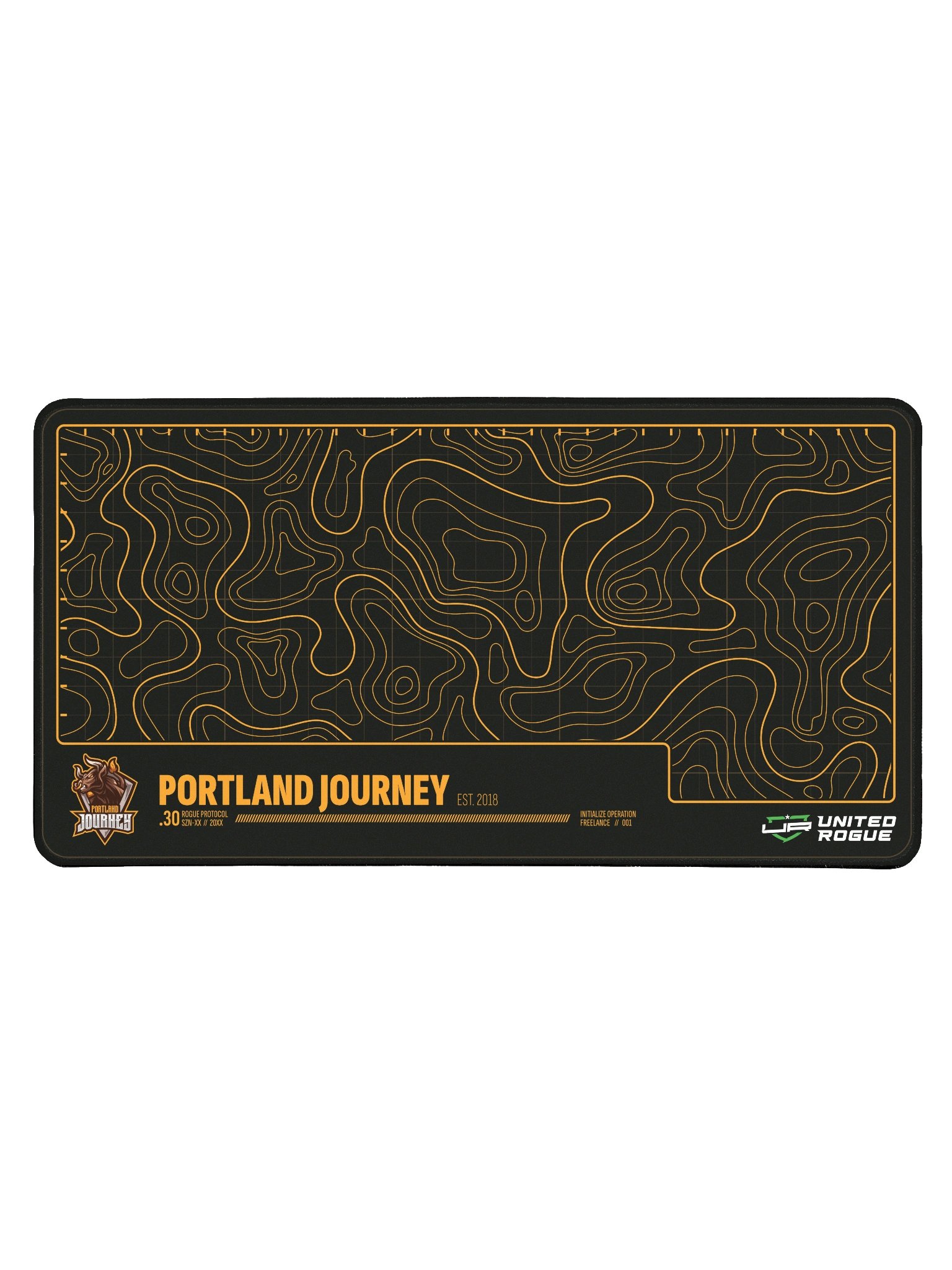 Portland Journey Map Desk Mat product image (1)