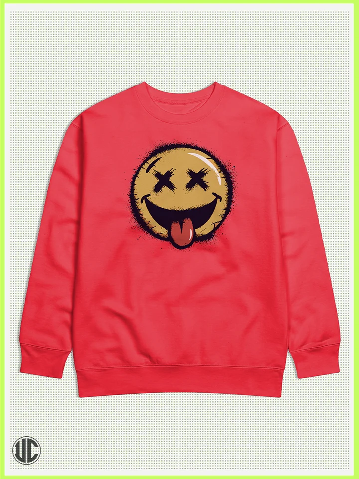 Skater Sweatshirt - X Smiley - UnkoCon Original product image (2)