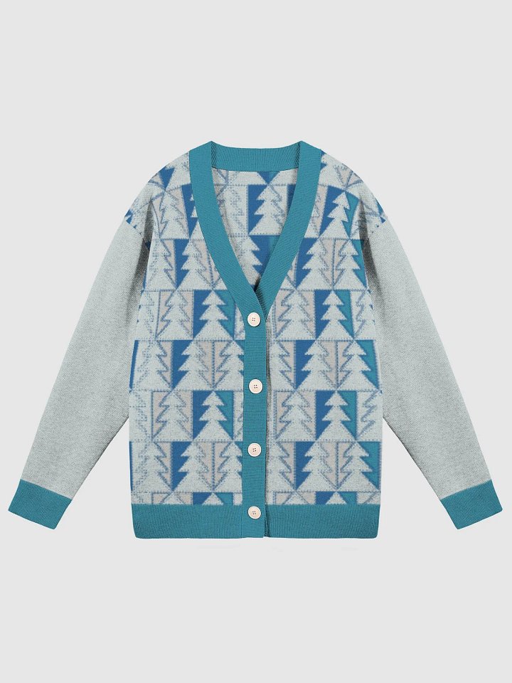 Unleash Your Inner Fashion Maven with 4-Color Jacquard Knit Cardigan product image (3)