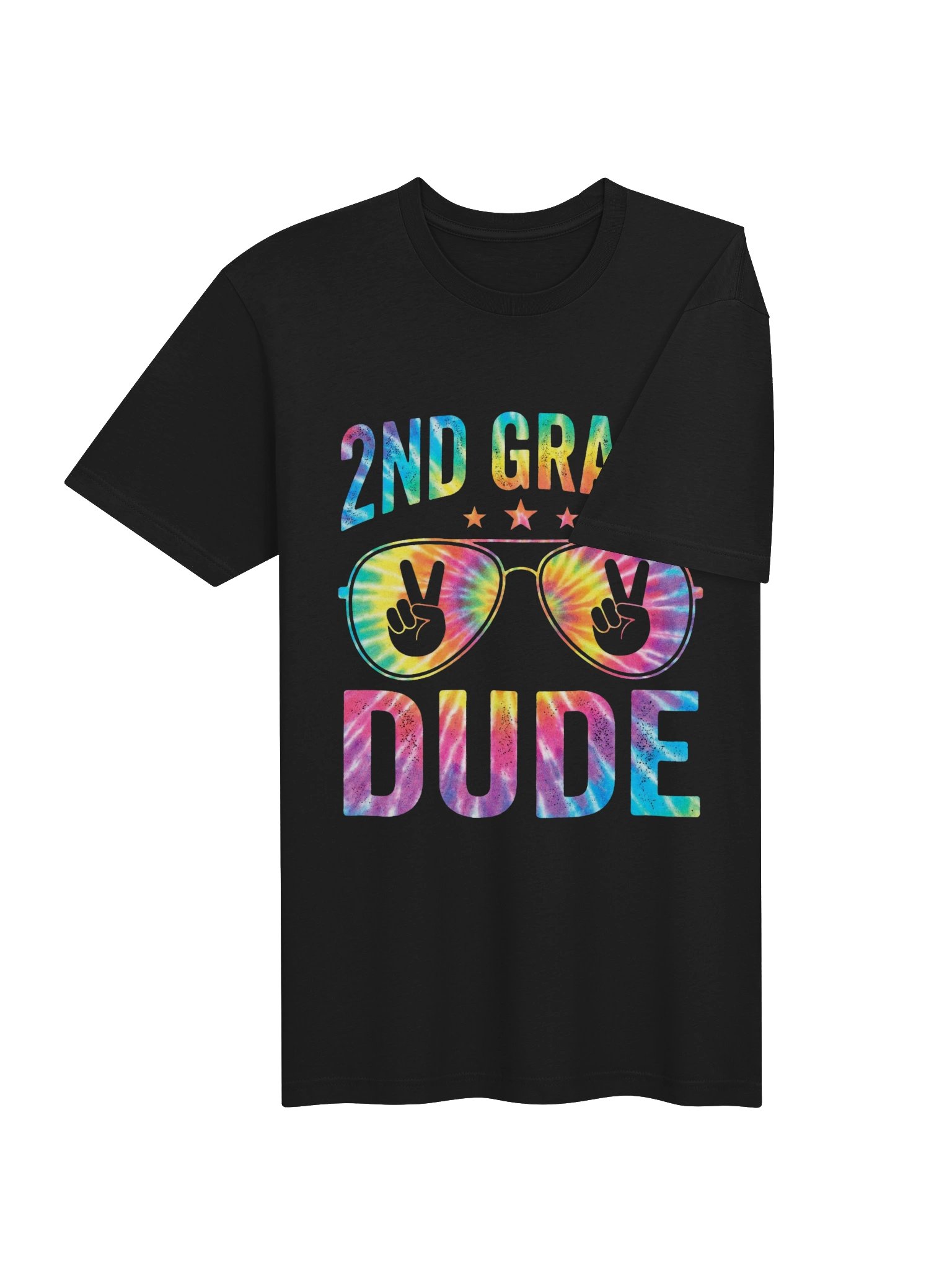2nd Grade Cool Dude Tie Dye Back to School Second Grade Boys T-Shirt product image (20)