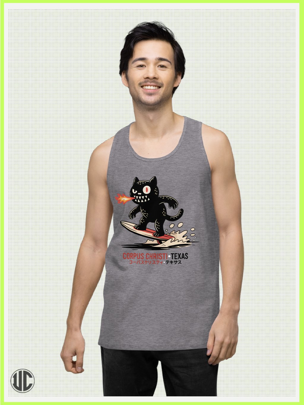 UnkoCon – Corpus Christi Surfer Men’s Tank Top product image (3)