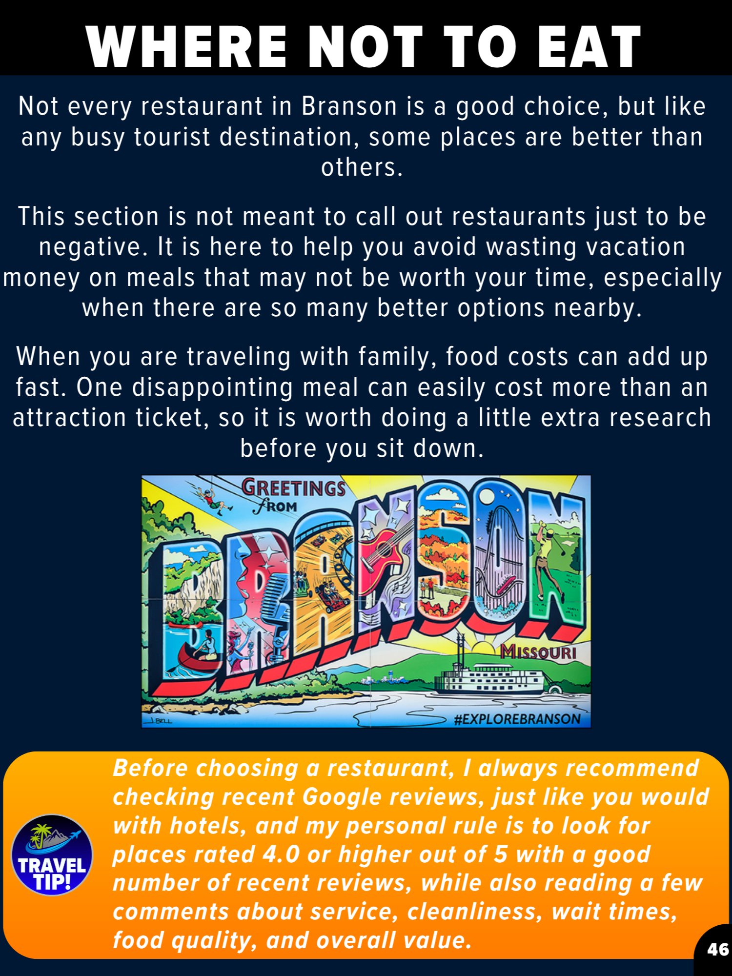 Branson Travel Guide 2026 | 72-Page Printable Digital PDF, Instant Download product image (8)