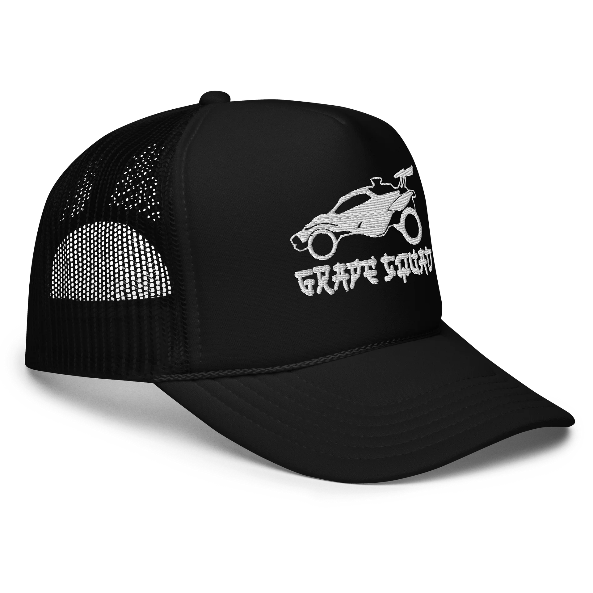 Grape Squad Octane Embroidered Trucker Hat v1 product image (5)