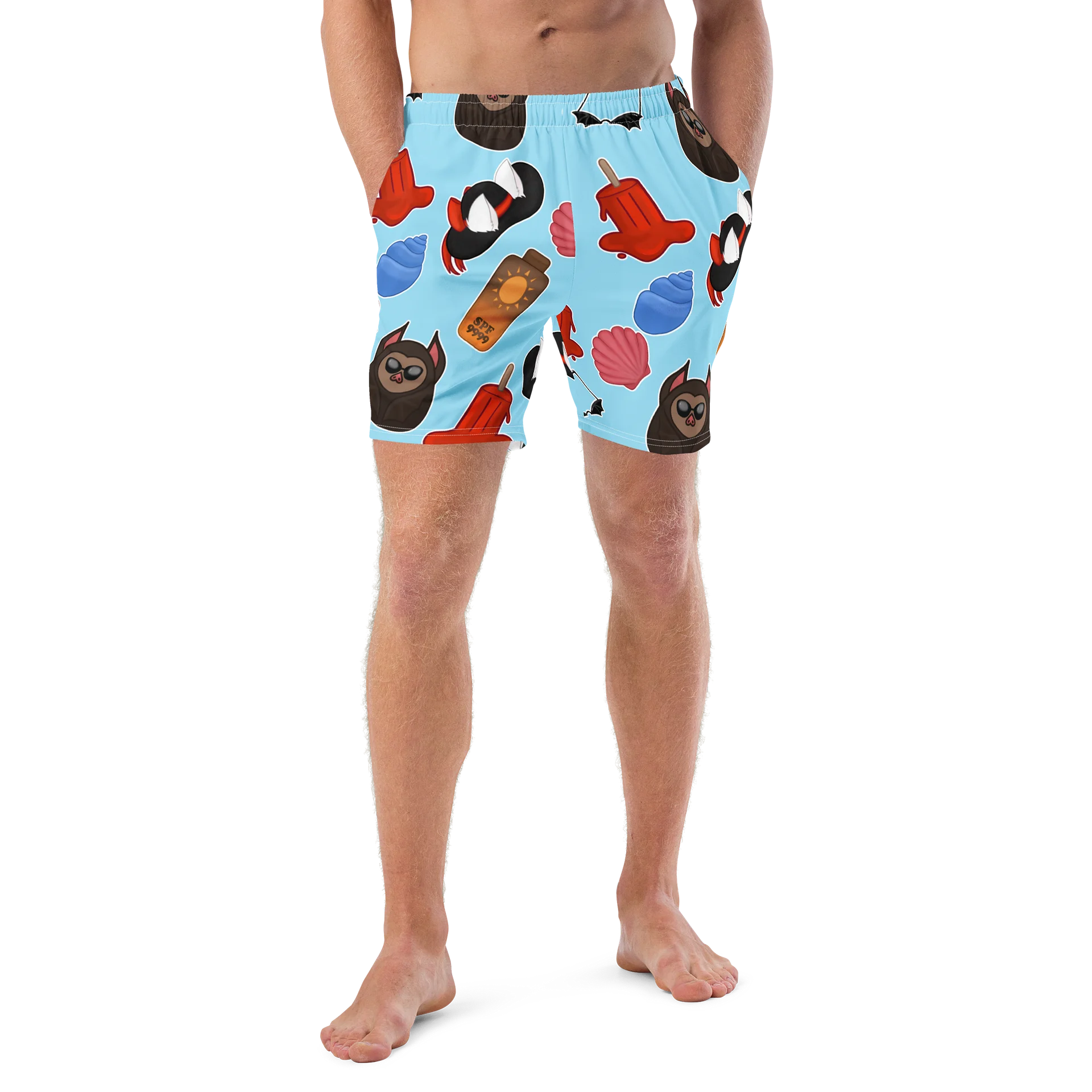 Multi-Print Swim Trunks product image (4)