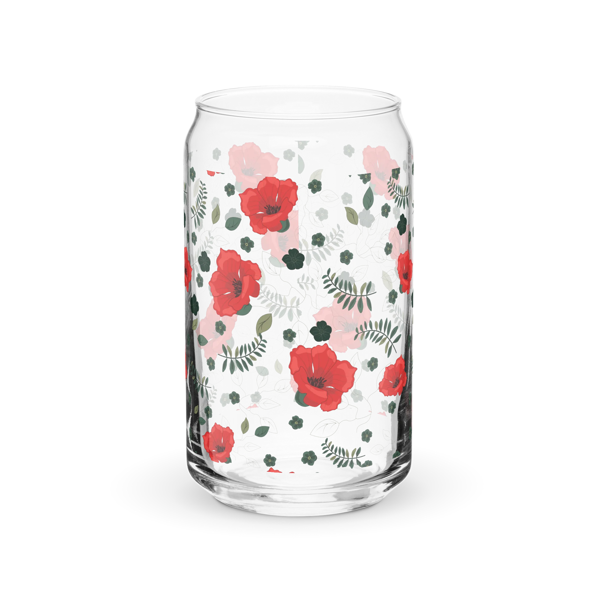 Poppy Flower Can Glass product image (1)