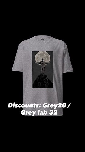 $26 CAN GET YOU IN THE MOVEMENT. 🩶

The GREY TAPES TEE is for anybody who wants the Lucky Laud look without breaking the bank...