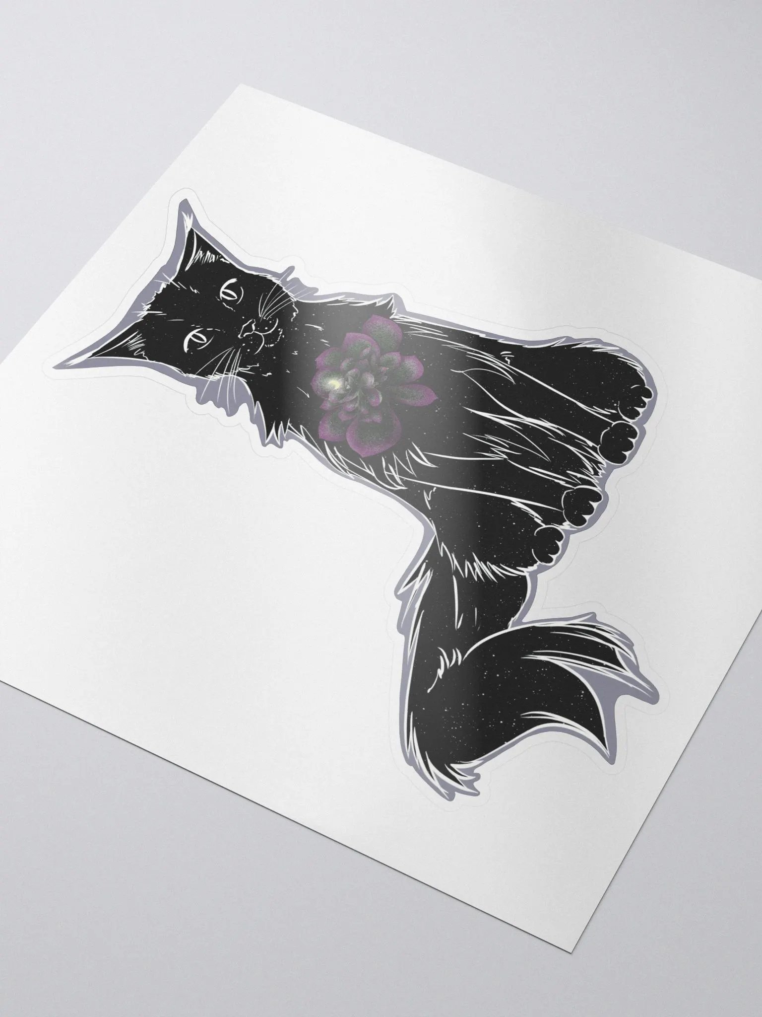 Space Kitty Sticker product image (3)