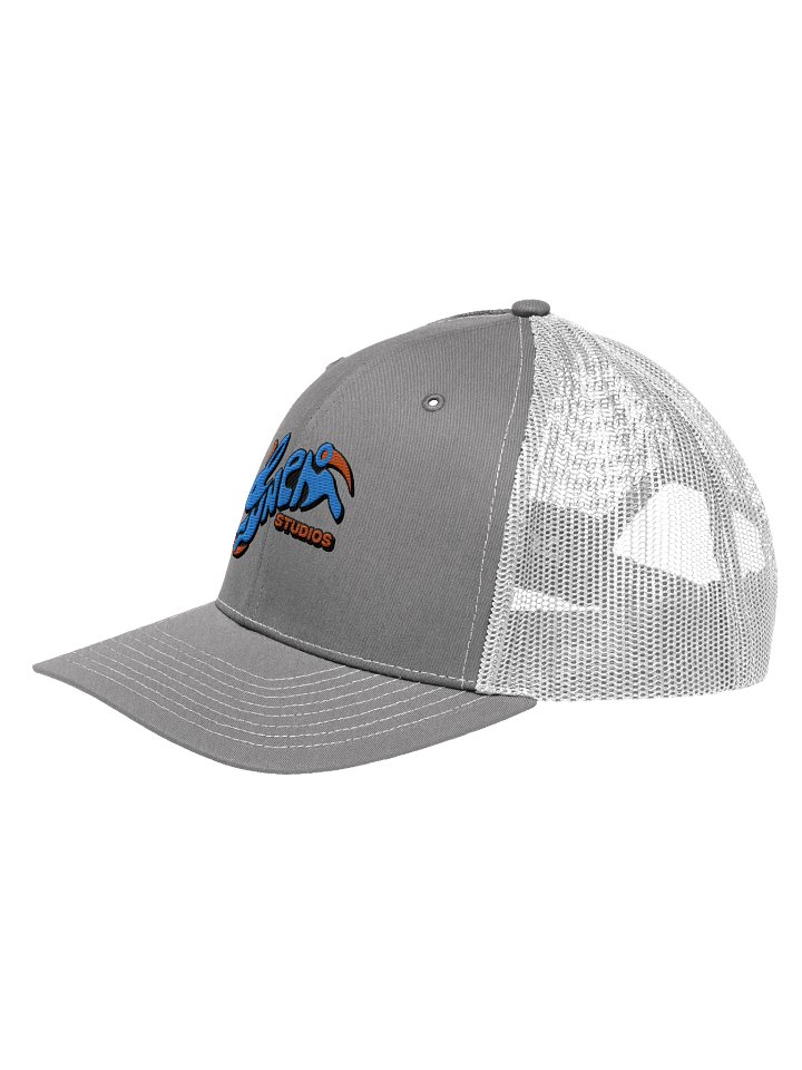 Kuneho Studios - Cartoon Clash Rabbit Logo Embroidered Trucker Hat product image (2)