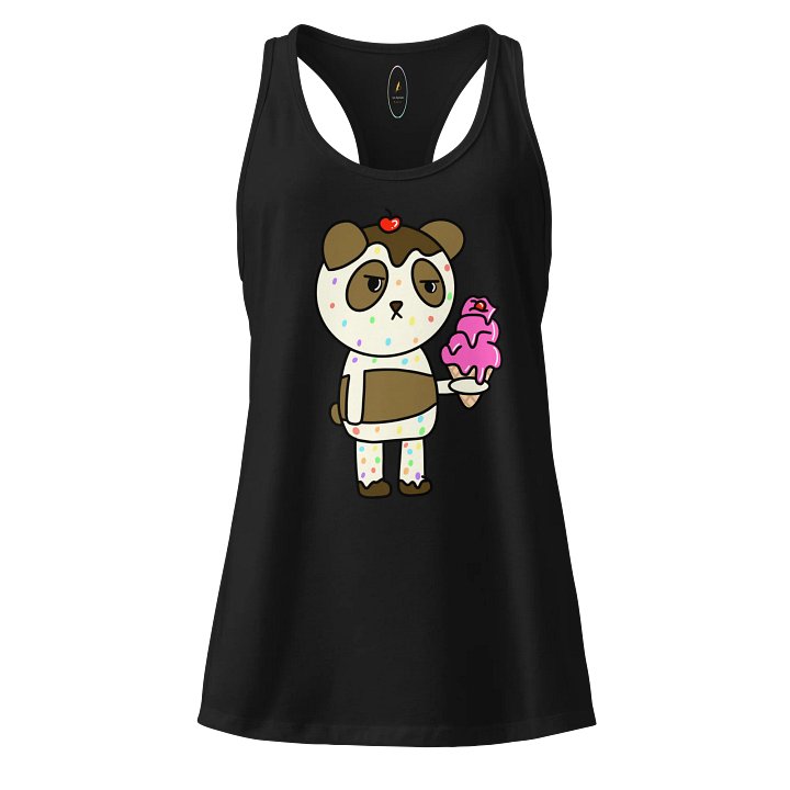 Dessert Panda Racerback Tank top product image (1)
