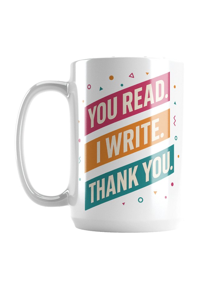 You Read I Write 2 Mug product image (1)