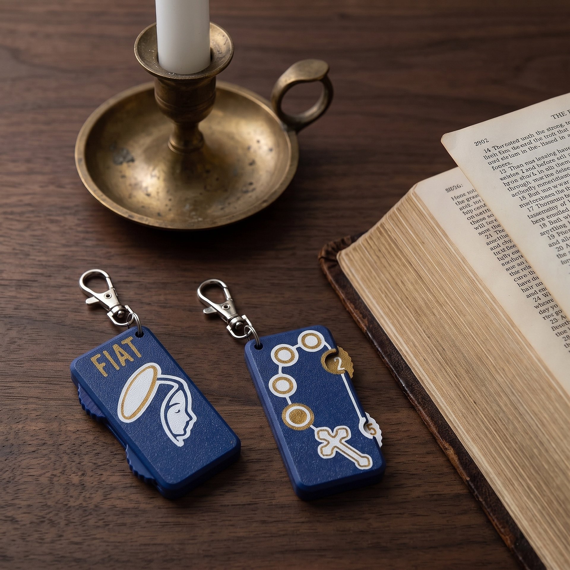 Rosary Counter Fidget Keychain product image (3)