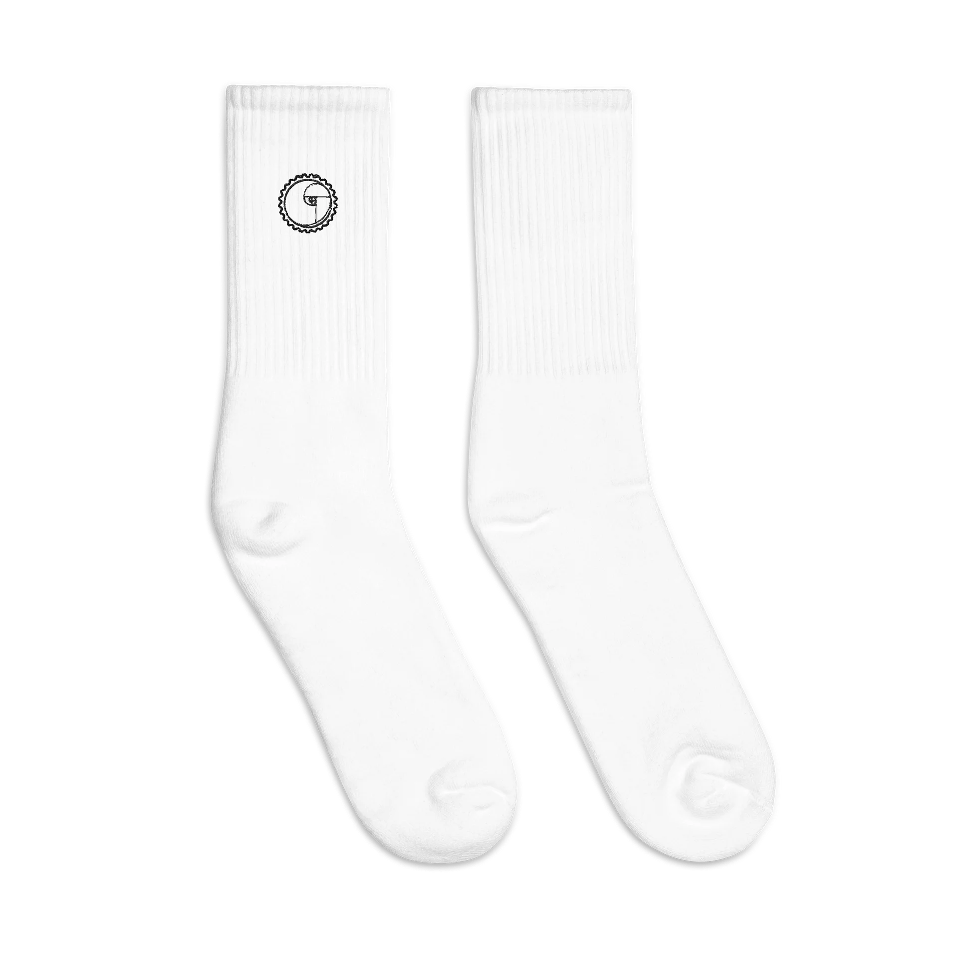 Embroidered Socks - White product image (3)