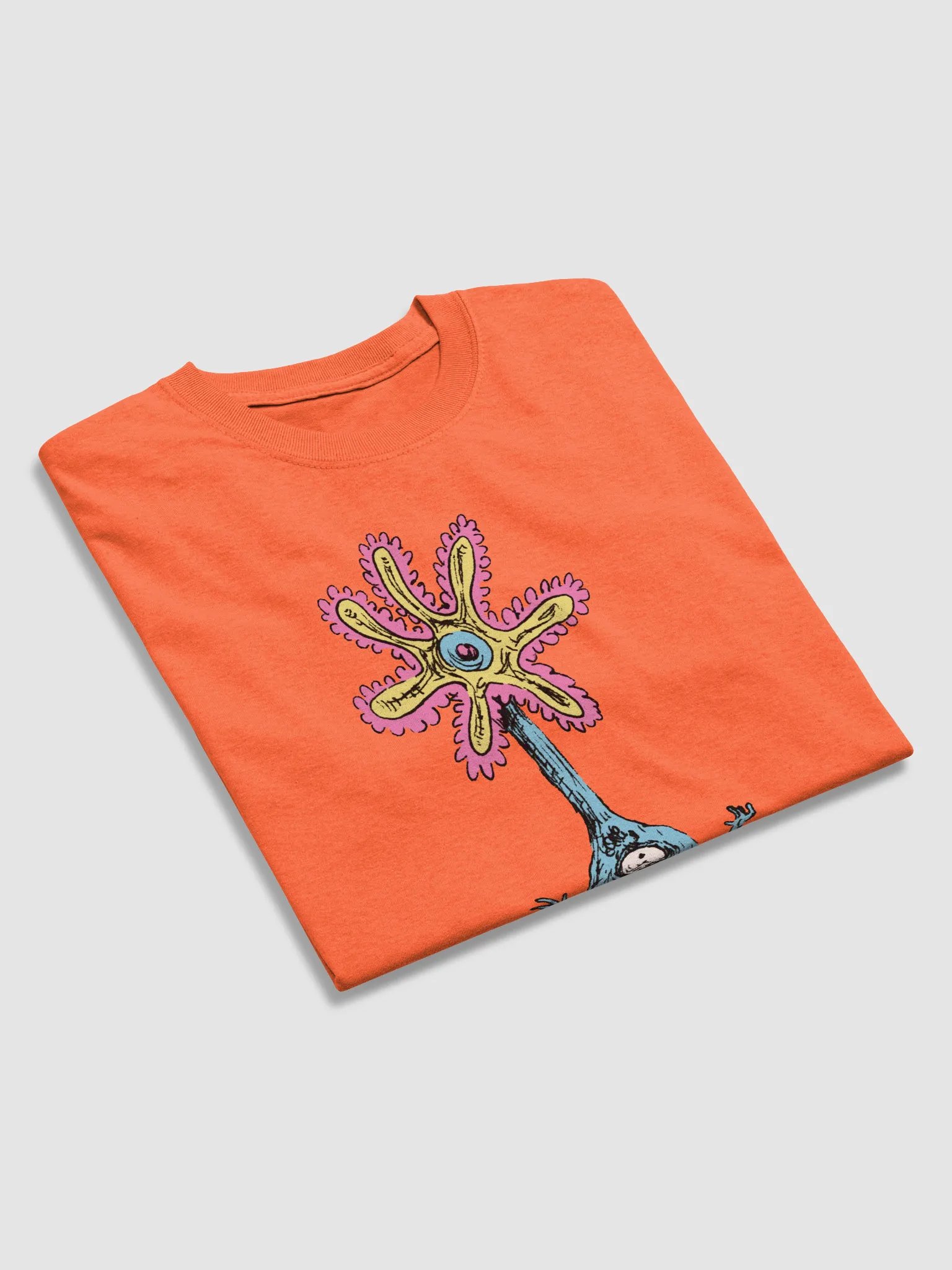 Whiny Moany Nowty Plant Creature Cartoon T-Shirt product image (4)