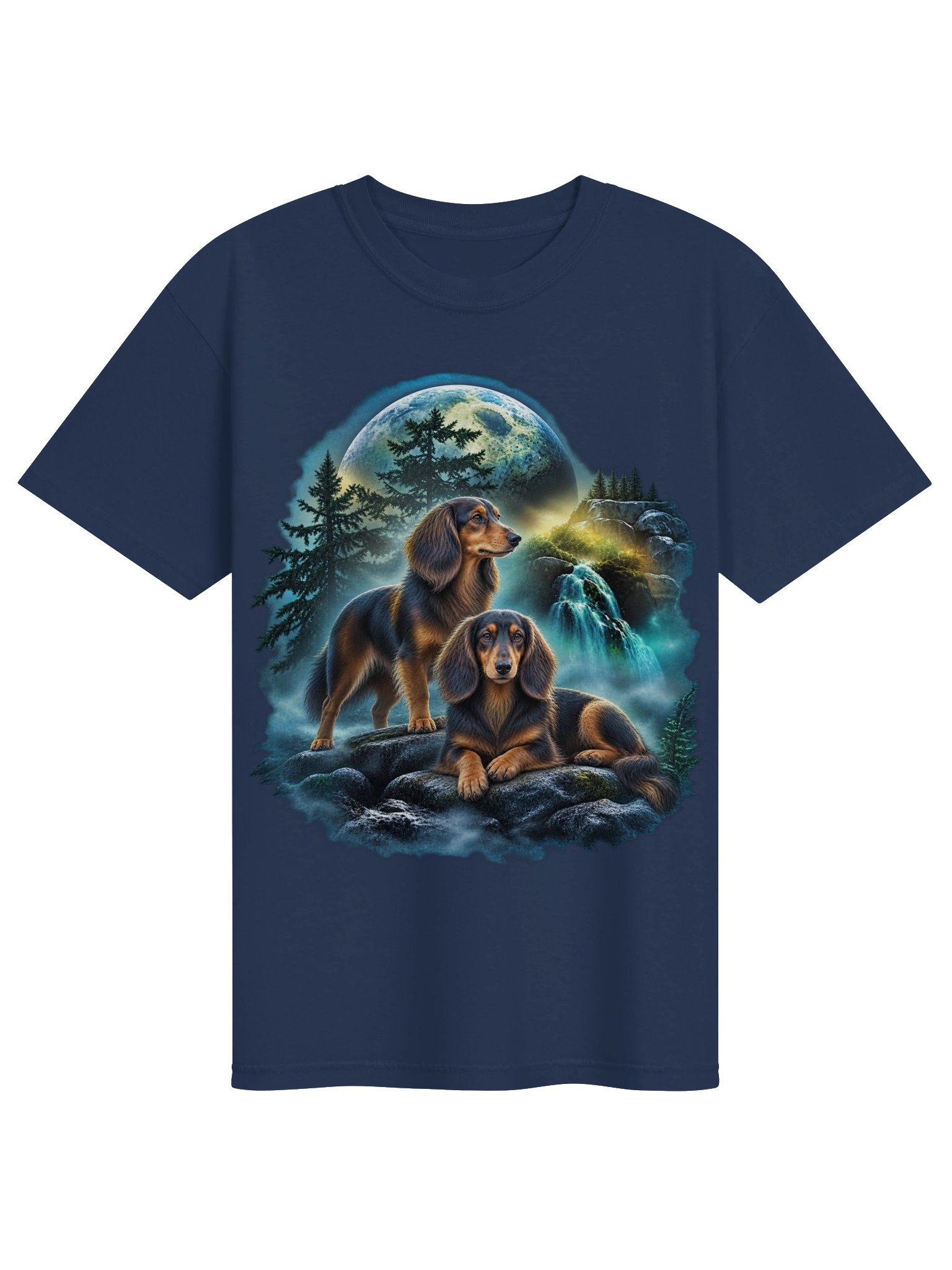 Majestic Mountain Dachshunds Tee product image (1)
