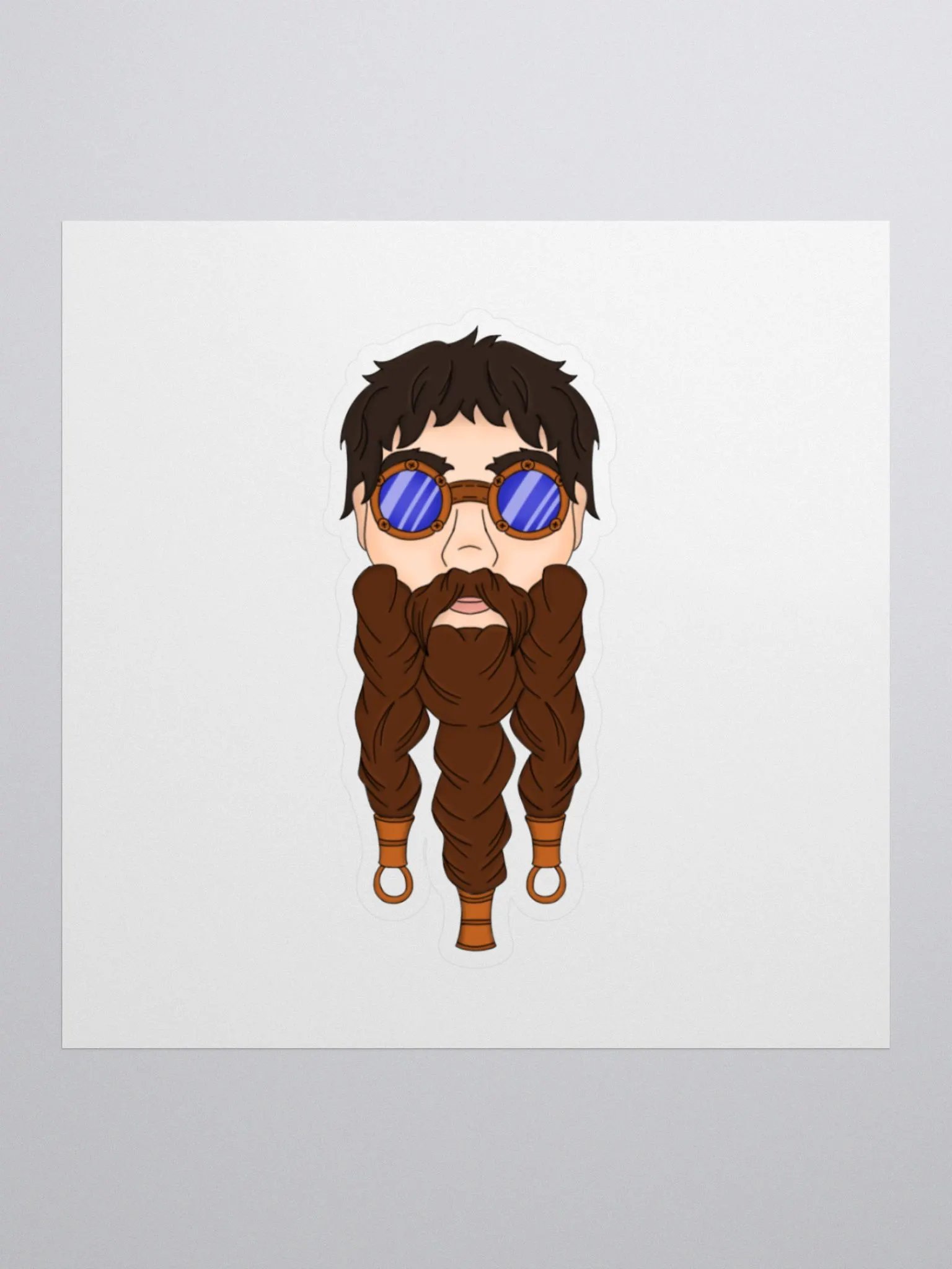 BY GUARD'S BEARD! Sticker product image (1)