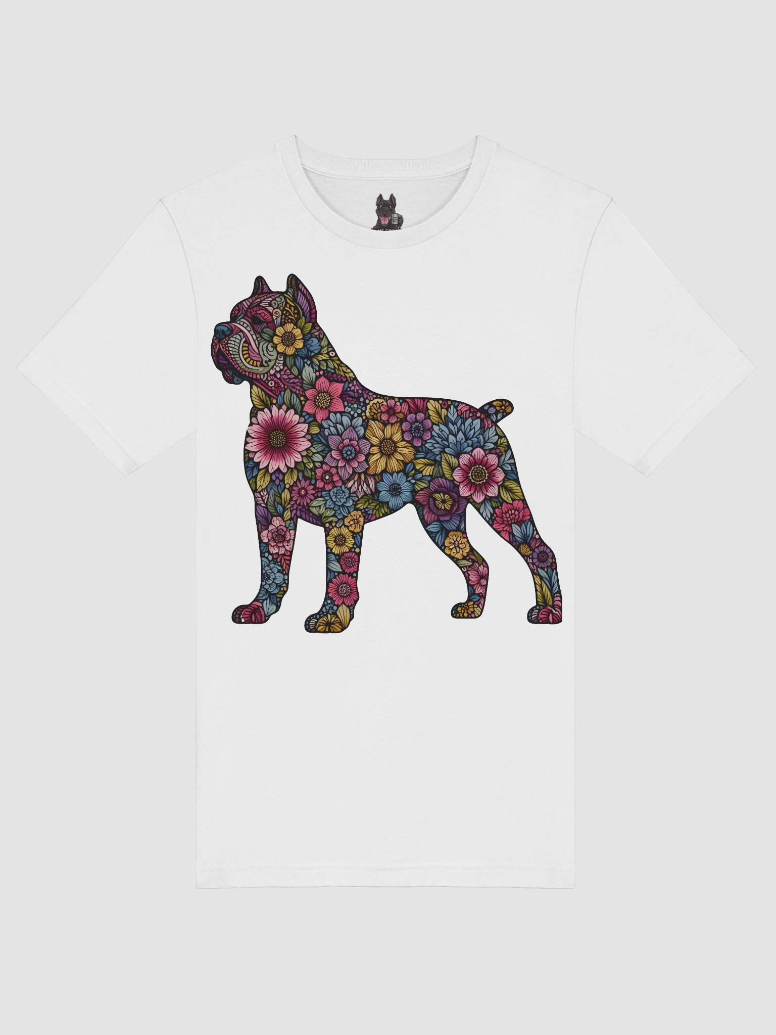Artistic Flower Dog Breed T-Shirt: Cane Corso Edition product image (4)